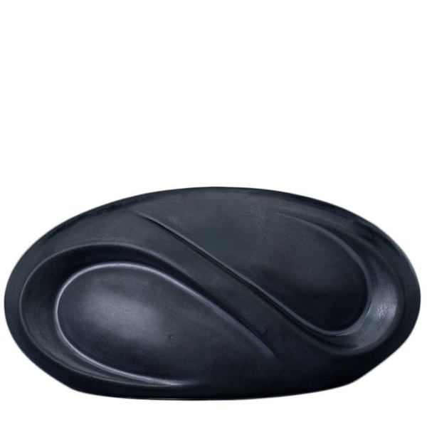 Eternity Black Matte Keepsake Ceramic Urn